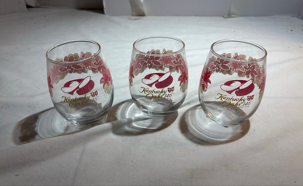 Kentucky Oaks 146 Commemorative Glasses Set